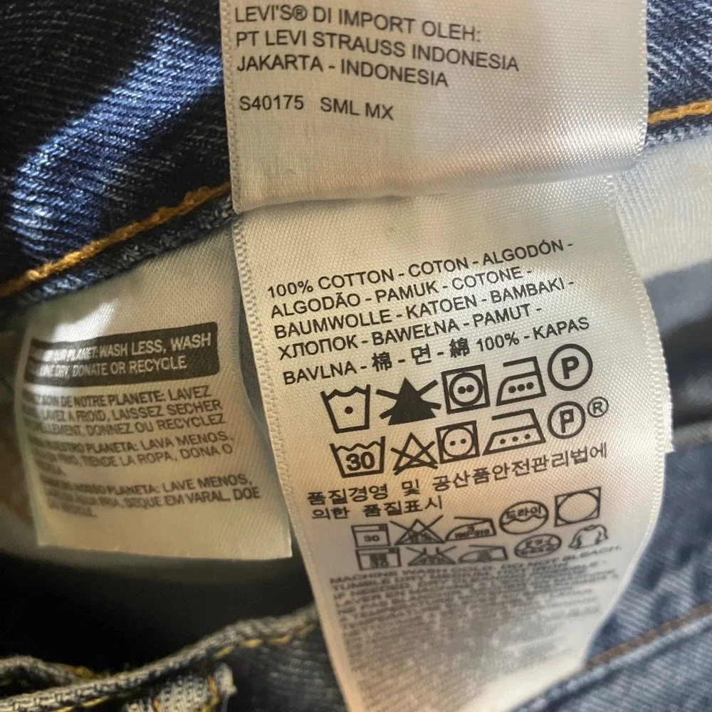 Levis 505 Regular Fit Straight Leg Mens Jeans Blue Medium Wash 34x32 00505-4886